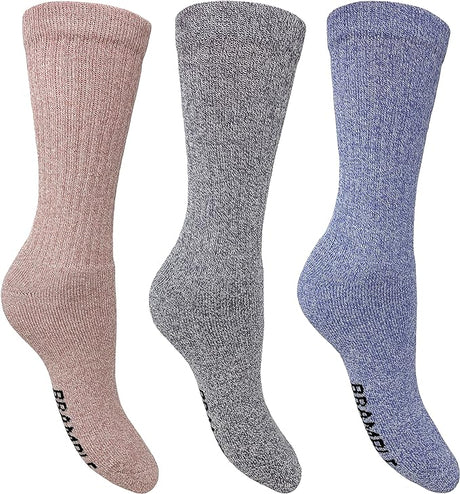 Bramble - Ladies All Terrain Socks with Biome Linseed | 3 Pairs - Just $9.99! Shop now at Warwickshire Clothing. Free Dellivery.