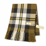 House Of Tweed Womens Soft Check Tartan Scarf