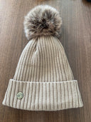 House Of Tweed Womens Luxury Warm Pom Pom Beanie Hat