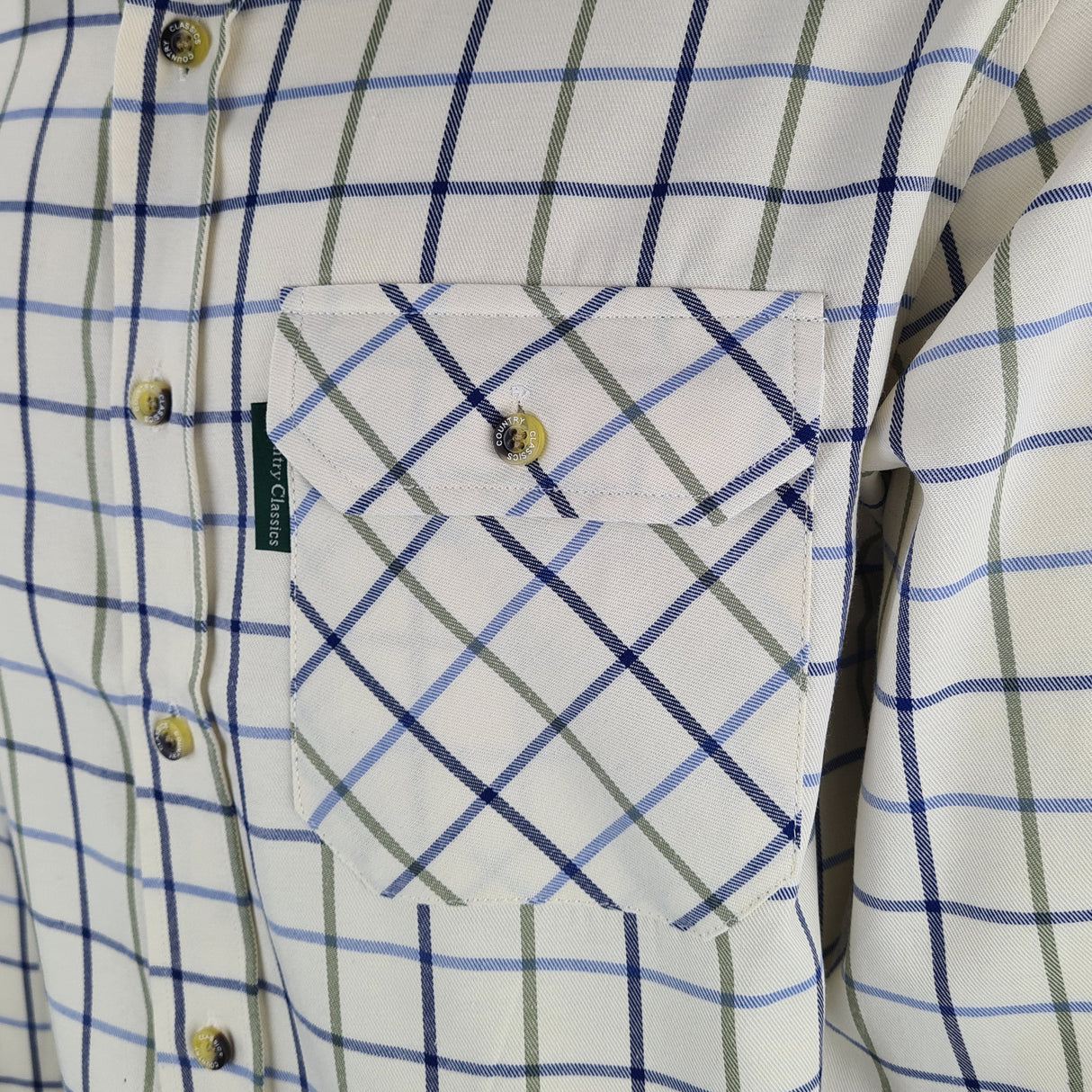 Country Classics Mens Long Sleeve Check Country Shirt - Lingfield