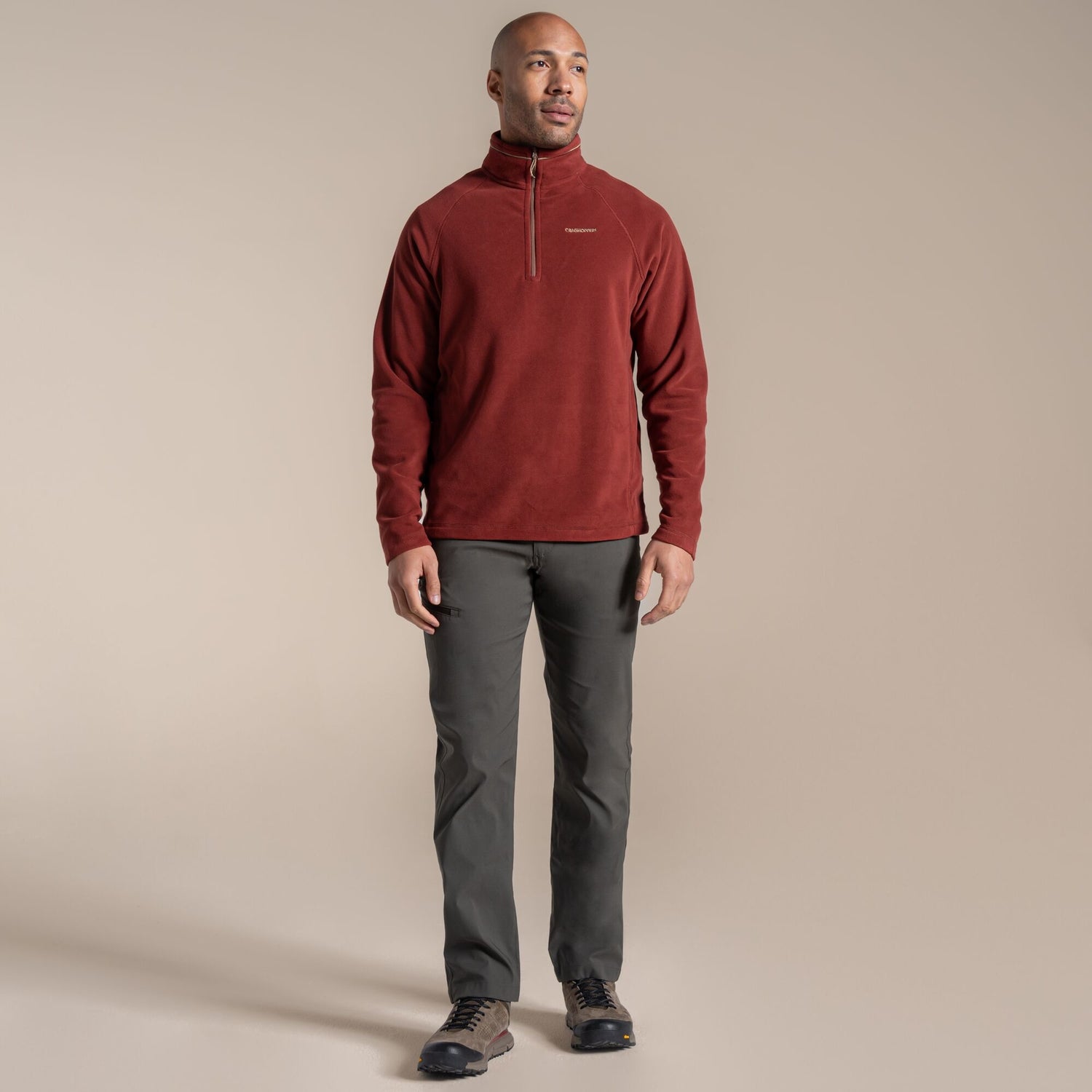 Craghopper Mens Corey VI Half Zip Pullover Fleece