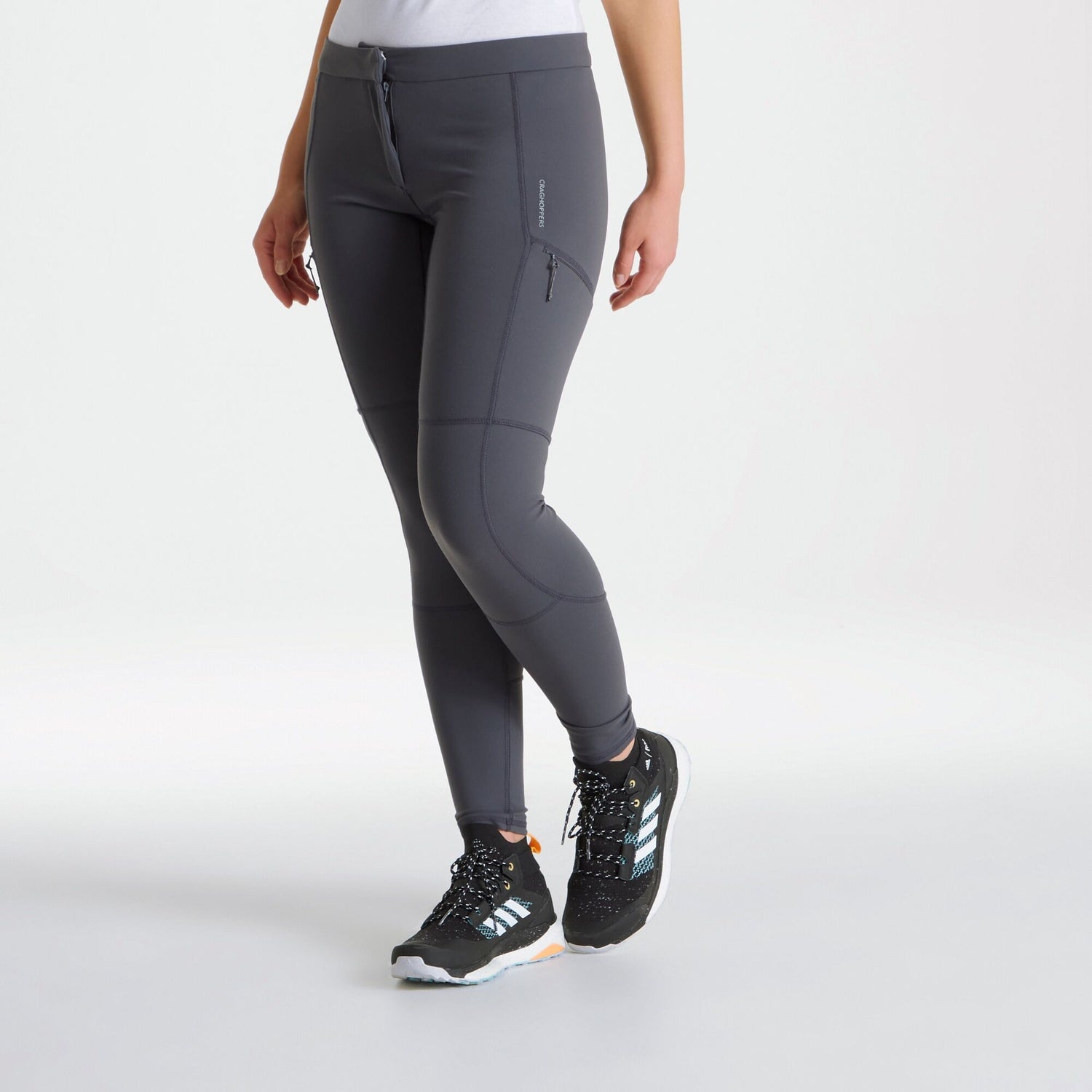 Craghopper Women's Dynamic Leggings | Graphite - Just £24.99! Shop now at Warwickshire Clothing. 