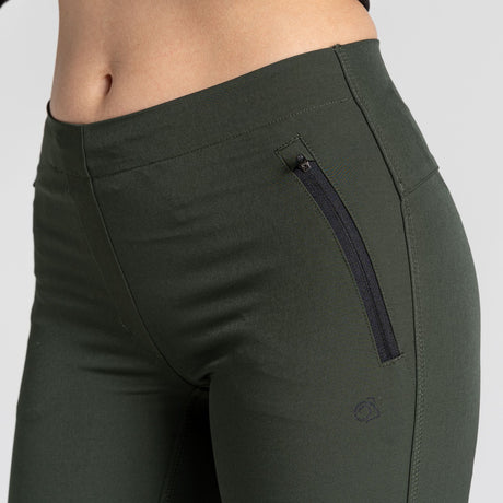 Craghopper Women's Expedition Leggings Oak Green - Just £29.99! Shop now at Warwickshire Clothing. 