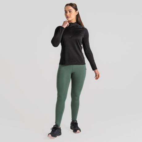Craghopper Women's Compression Thermal Leggings | Frosted Pine - Just £29.99! Shop now at Warwickshire Clothing. 