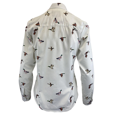 Hazy Blue Womens Long Sleeve Duck Shirt - Camila - Just £19.99! Shop now at Warwickshire Clothing. 