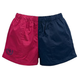 Hazy Blue Nelson Unisex Colour Block Shorts