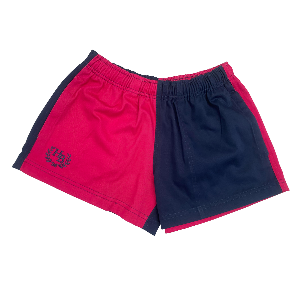 Hazy Blue Nelson Colour Block Shorts - Unisex Sports & Leisure