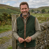 Hazy Blue Mens Fleece Waistcoat Gilet Bodywarmer - Bentley