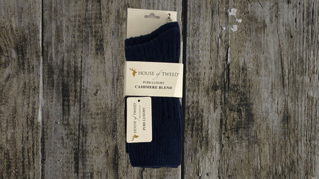 House of Tweed Pure Luxury Cashmere Socks | 2 Pairs / UK 4-8 - Just £10! Shop now at Warwickshire Clothing. 