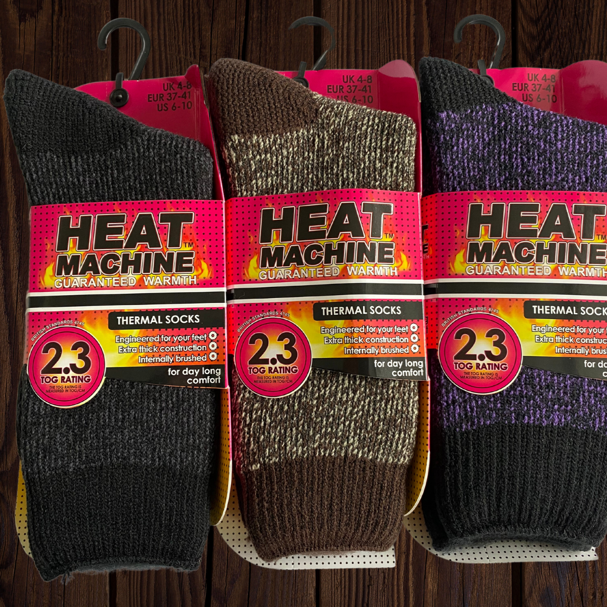 Copy Machine Socks Womens Heat Machine Socks Thermal Tog 2.3 Warm Winter Socks ...
