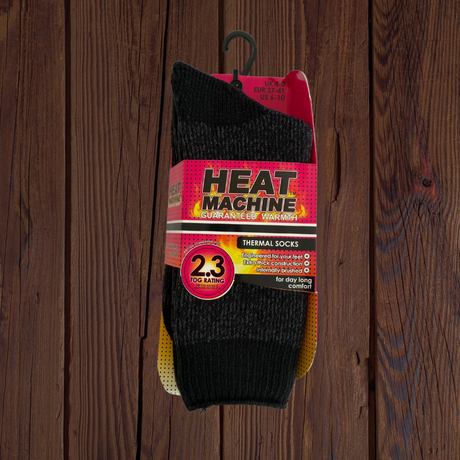 Womens Heat Machine Socks Thermal Tog 2.3 Warm Winter Socks - Just £6.99! Shop now at Warwickshire Clothing. 