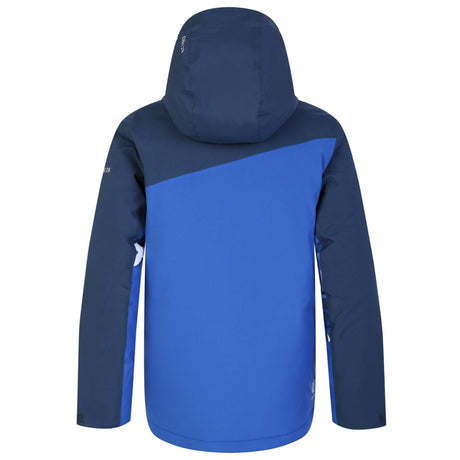 Dare2B Kids' Humour II Ski Jacket | Blue Graffiti Print - Just £29.99! Shop now at Warwickshire Clothing. 