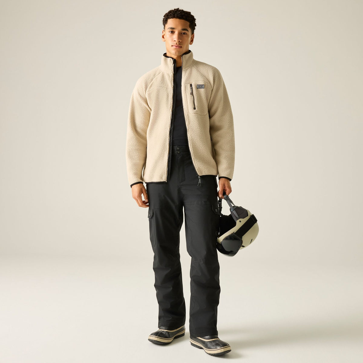 Dare 2b Men's Camber Fleece White Pepper
