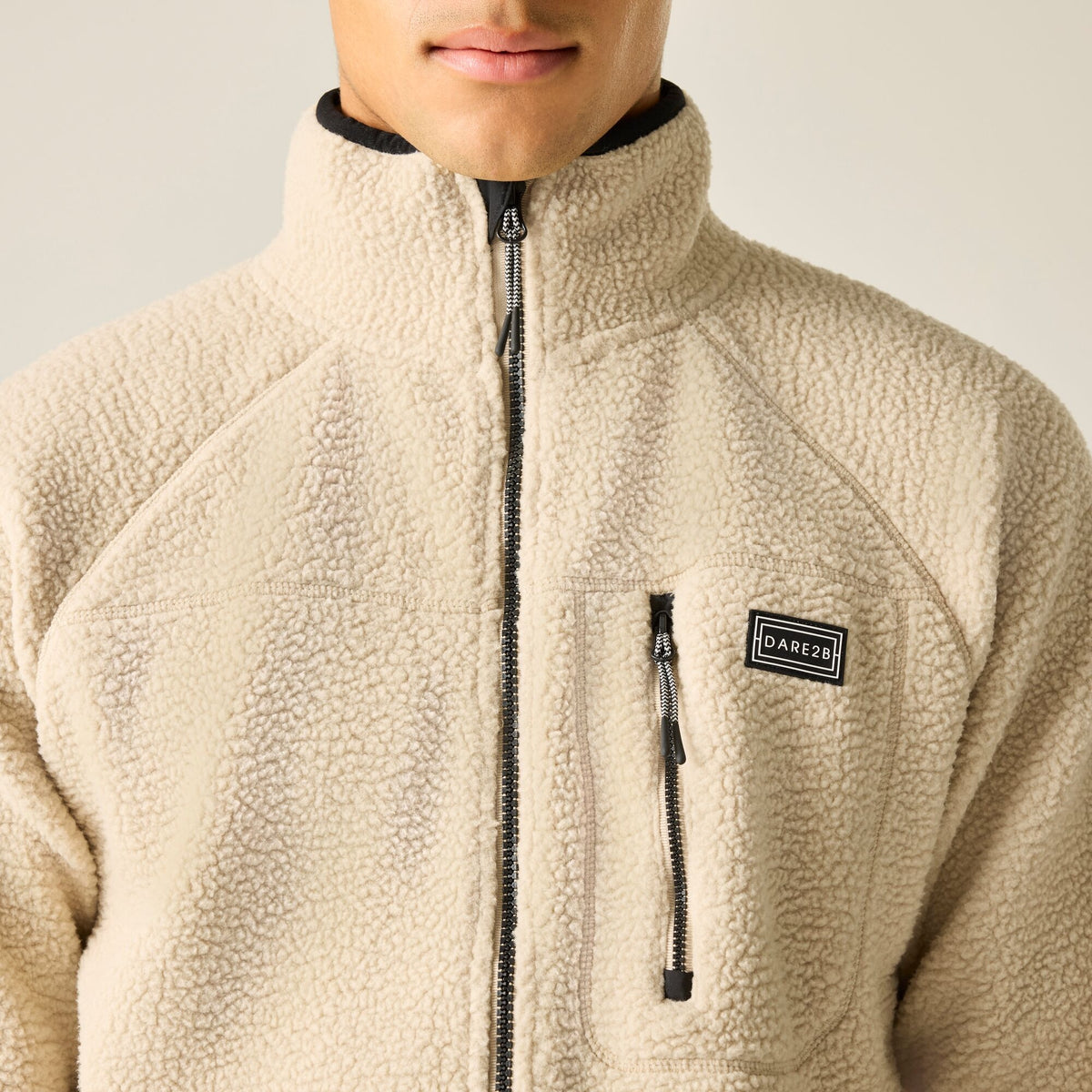 Dare 2b Men's Camber Fleece White Pepper