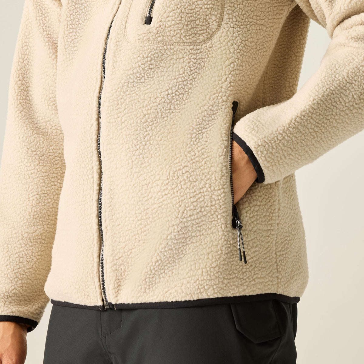 Dare 2b Men's Camber Fleece White Pepper