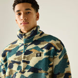 Dare 2b Men's Printed Half-Zip Fleece Mediterranea Mountain Print