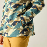 Dare 2b Men's Printed Half-Zip Fleece Mediterranea Mountain Print