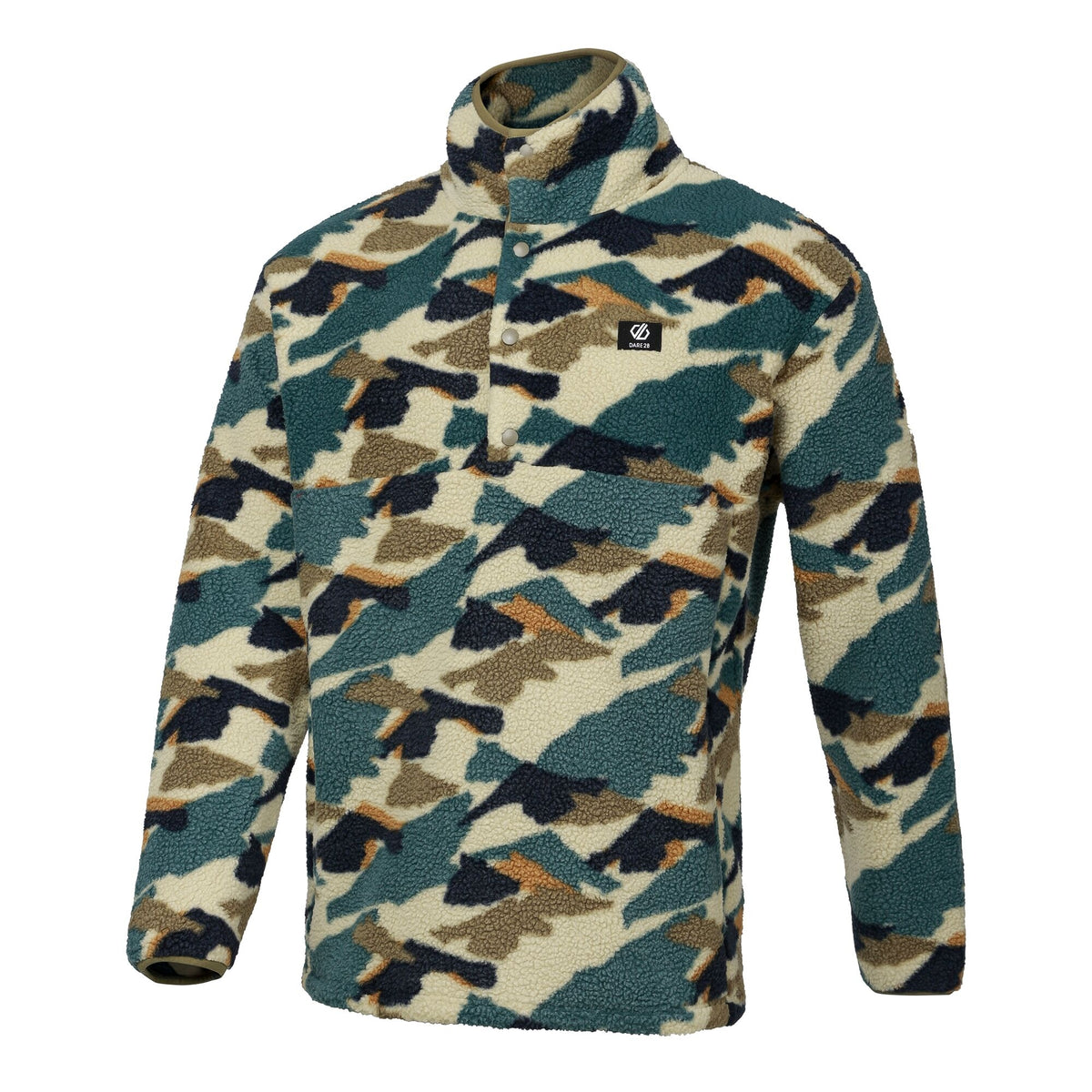 Dare 2b Men's Printed Half-Zip Fleece Mediterranea Mountain Print