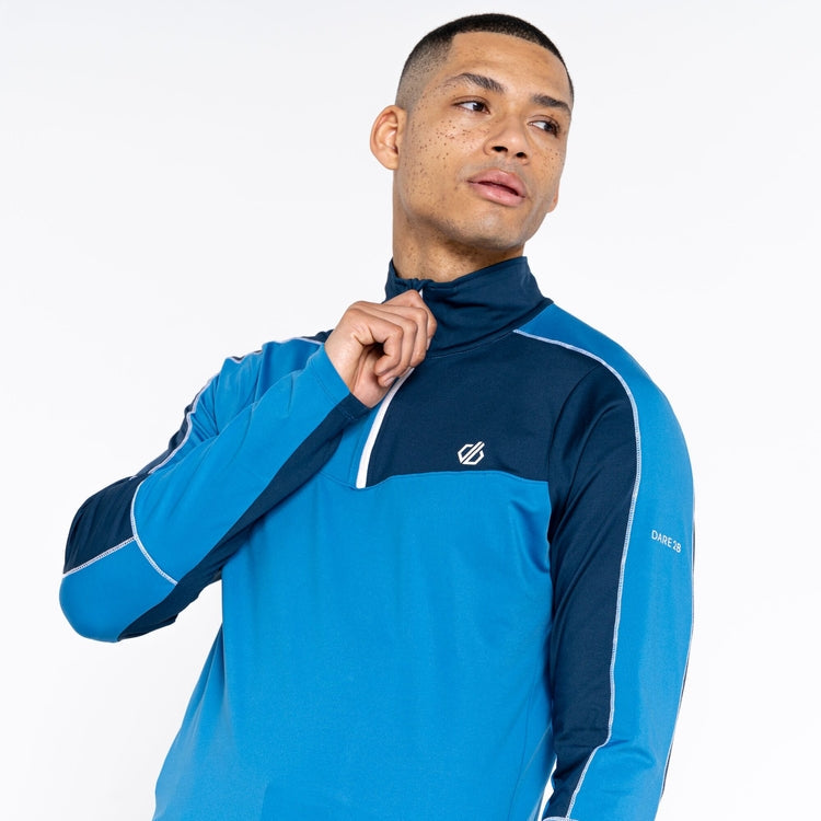 Dare2B Men's Dignify II Half Zip Core Stretch Midlayer - Just £19.99! Shop now at Warwickshire Clothing. 