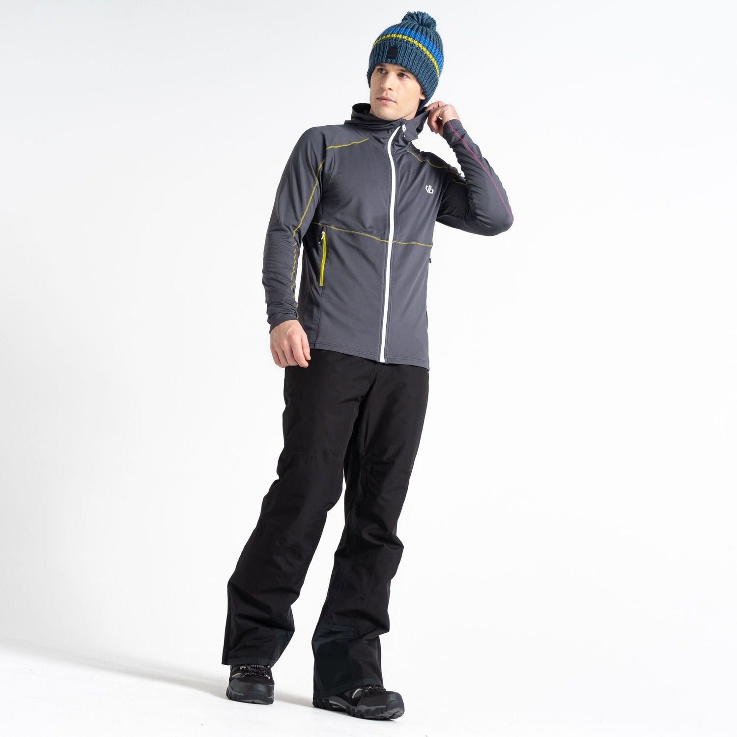 Dare2B Men's Assimilate Hooded Core Stretch Midlayer - Just £29.99! Shop now at Warwickshire Clothing. 