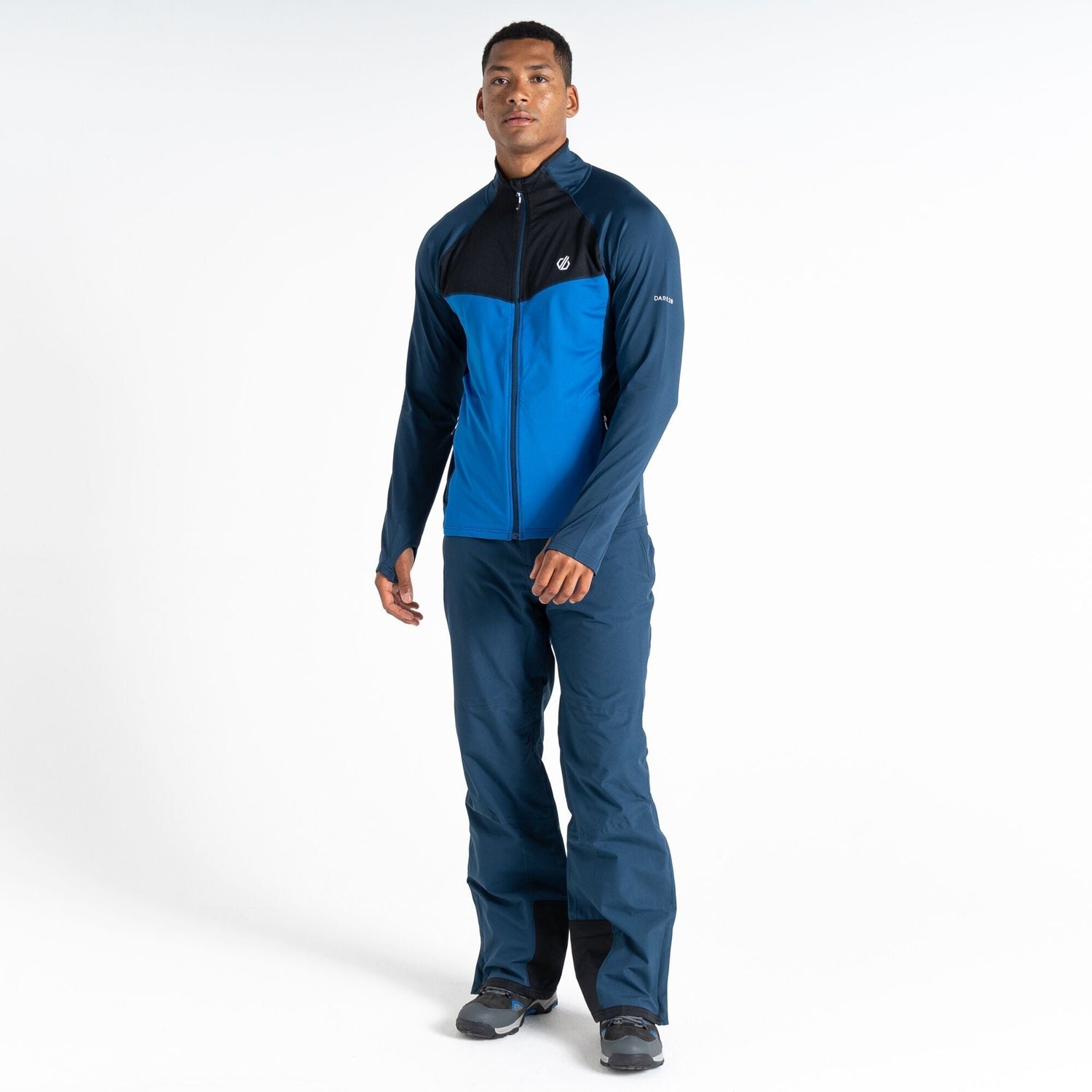 Dare2B Men's Substratum Full Zip Core Stretch Midlayer - Just £22.99! Shop now at Warwickshire Clothing. 