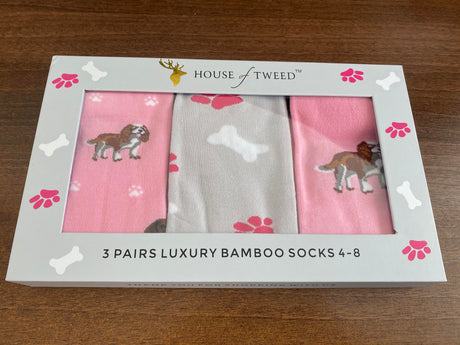 House of Tweed Luxury Ladies Bamboo Gift Novelty Socks - Just £14.99! Shop now at Warwickshire Clothing. 