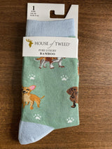 House of Tweed Pure Luxury Women's Bamboo Socks - Animal Pattern Collection - Just $5.99! Shop now at Warwickshire Clothing. Free Dellivery.