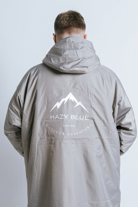 Hazy Blue Waterproof Adults All Weather Changing Robe - Newquay - Just £64.99! Shop now at Warwickshire Clothing. 