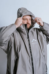 Hazy Blue Waterproof Adults All Weather Changing Robe - Newquay - Just $79.99! Shop now at Warwickshire Clothing. Free Dellivery.