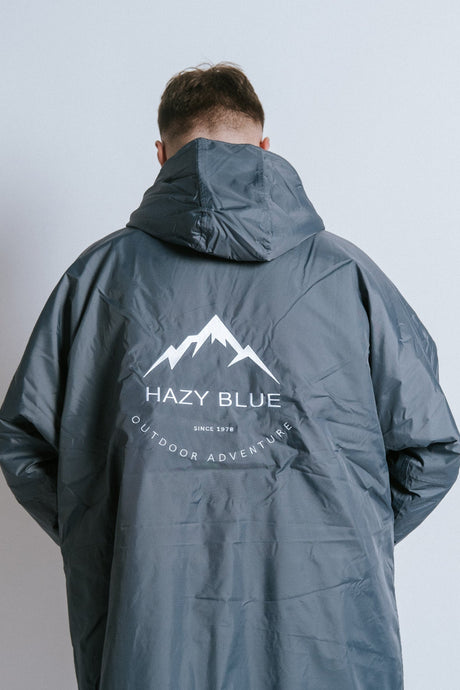 Hazy Blue Waterproof Adults All Weather Changing Robe - Newquay - Just £79.99! Shop now at Warwickshire Clothing. 