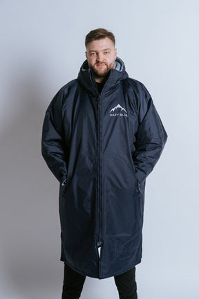 Hazy Blue Waterproof Adults All Weather Changing Robe - Newquay - Just £69.99! Shop now at Warwickshire Clothing. 