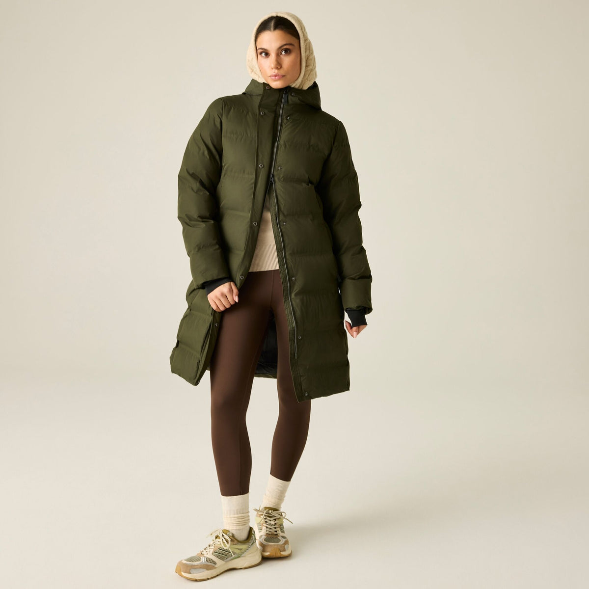 Dare 2b Women's Wander Padded Jacket Dark Khaki