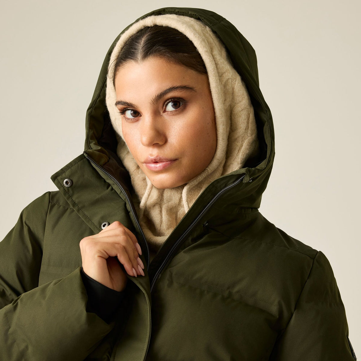 Dare 2b Women's Wander Padded Jacket Dark Khaki