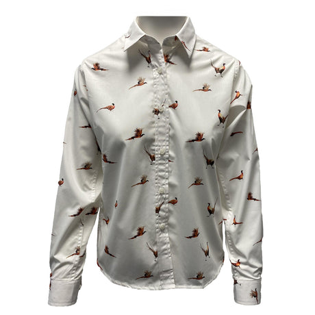 Hazy Blue Womens Long Sleeve Pheasant Shirt - Diana - Just $19.99! Shop now at Warwickshire Clothing. Free Dellivery.