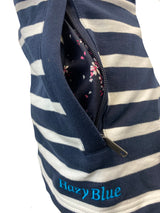 Hazy Blue Womens Pullover Sweatshirts - Tasha