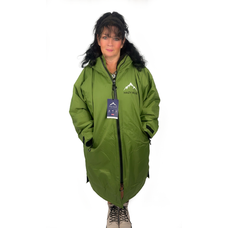 Hazy Blue Waterproof Adults All Weather Changing Robe - Newquay - Just £69.99! Shop now at Warwickshire Clothing. 