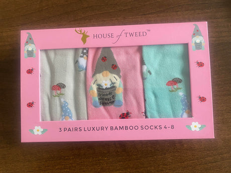 House of Tweed Luxury Ladies Bamboo Gift Novelty Socks - Just £14.99! Shop now at Warwickshire Clothing. 