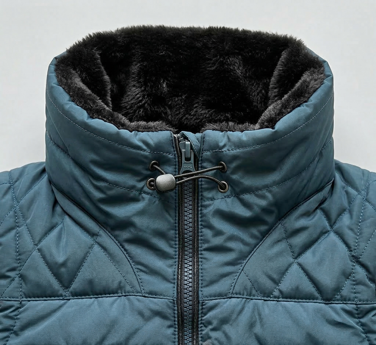 Hazy Blue Womens Quilted Gilet Bodywarmer - Anusha