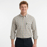 Country Classics Mens Long Sleeve Buttoned Down Collar Shirt - Taunton Blue