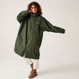 Regatta Adult's Waterproof Changing Robe | Dark Khaki