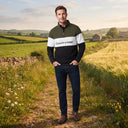 Hazy Blue Countrywear Henley Sweatshirt