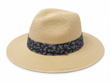 Men's Women's Paper Straw Hat Fedora Panama