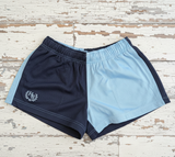 Hazy Blue Harper Colour Block Kids Shorts - Unisex Sports & Leisure