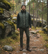 Hazy Blue Kendal Jacket with Fleece Collar