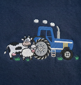 Hazy Blue "Farm Life" Kids' Tractor and Animals Hoodie Ricky