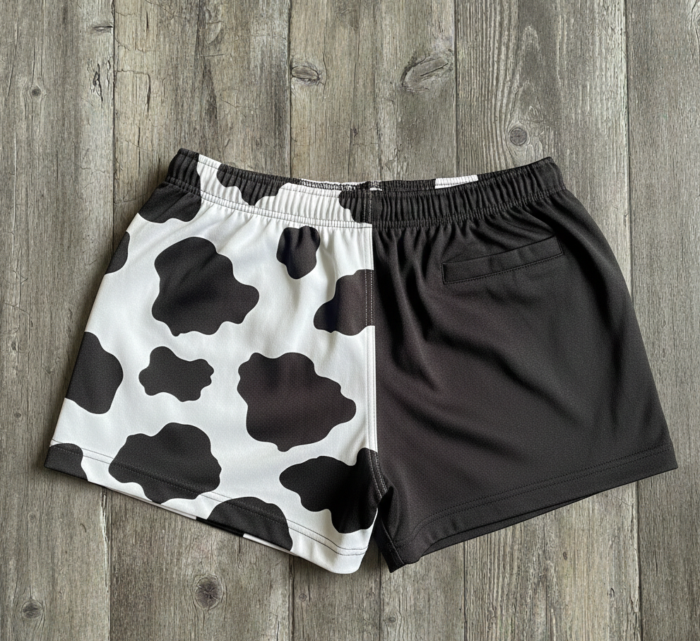 Hazy Blue Harper Colour Block Kids Shorts - Unisex Sports & Leisure