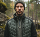 Hazy Blue Kendal Jacket with Fleece Collar