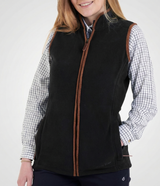 Hazy Blue Womens Sofia Full Zip Fleece Bodywarmer