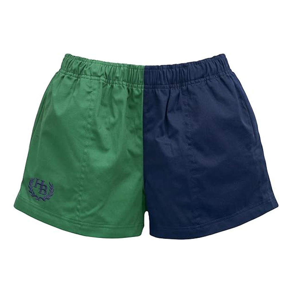 Hazy Blue Nelson Unisex Colour Block Shorts