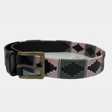 Hazy Blue Brown Leather Polo Belts: Equestrian Style & Everyday Elegance